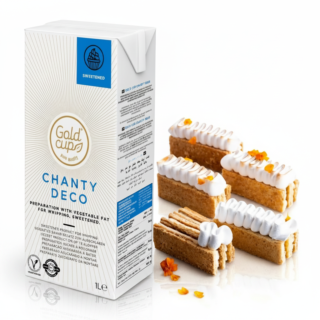 Preparato Idrogenato Gold Cup Chanty deco 1 Lt| VANDEMOORTELE Vandemoortele
