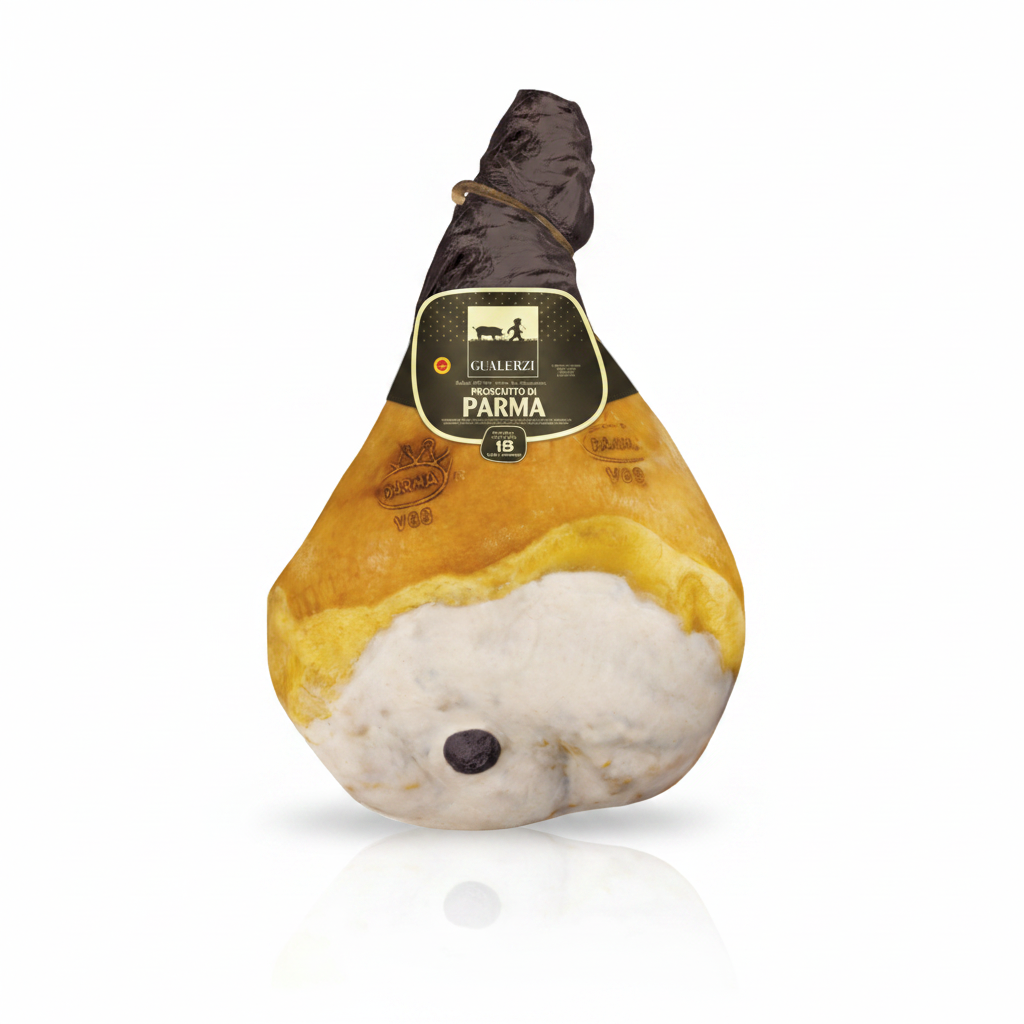 Prosciutto Parma DOP s/o g.riserva 18m piatto | GUALERZI Gualerzi