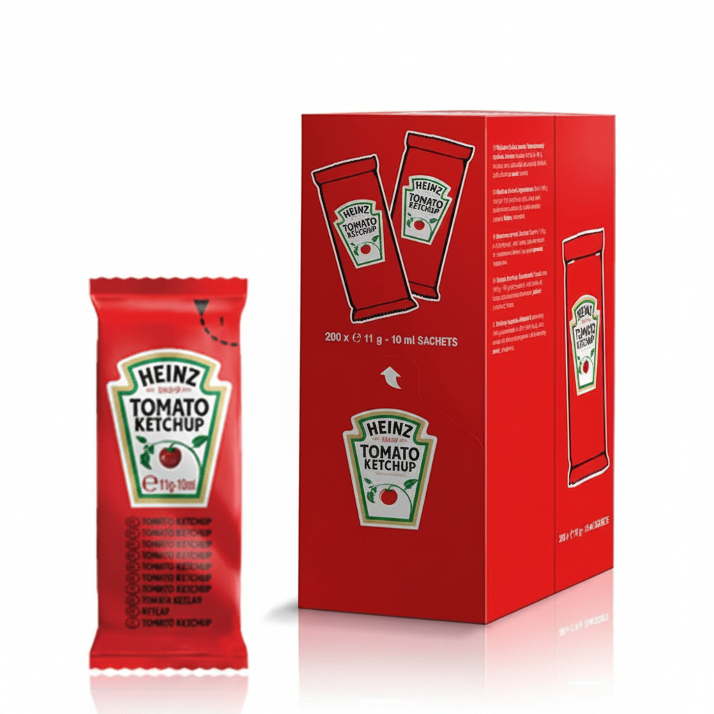 Tomato ketchup bustine monodose 200pzX11gr | HEINZ Heinz