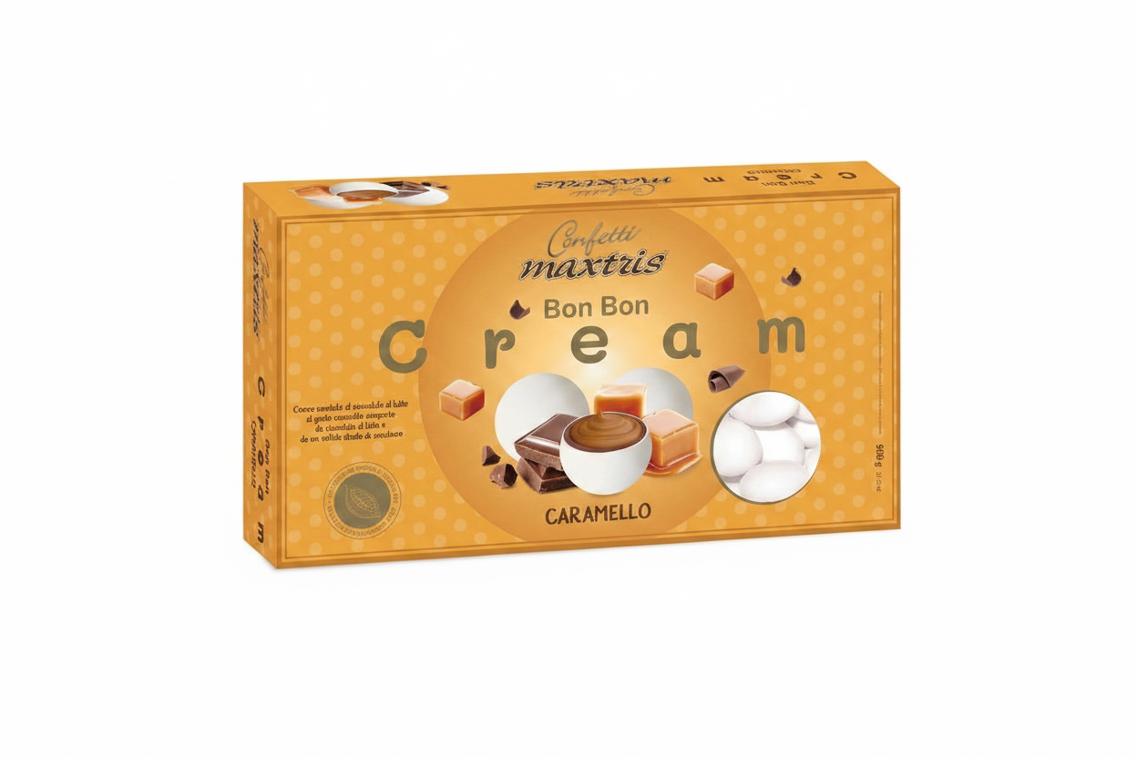 Confetti Bon Bon Cream Bianco Gusti vari 900gr| MAXTRIS Maxtris