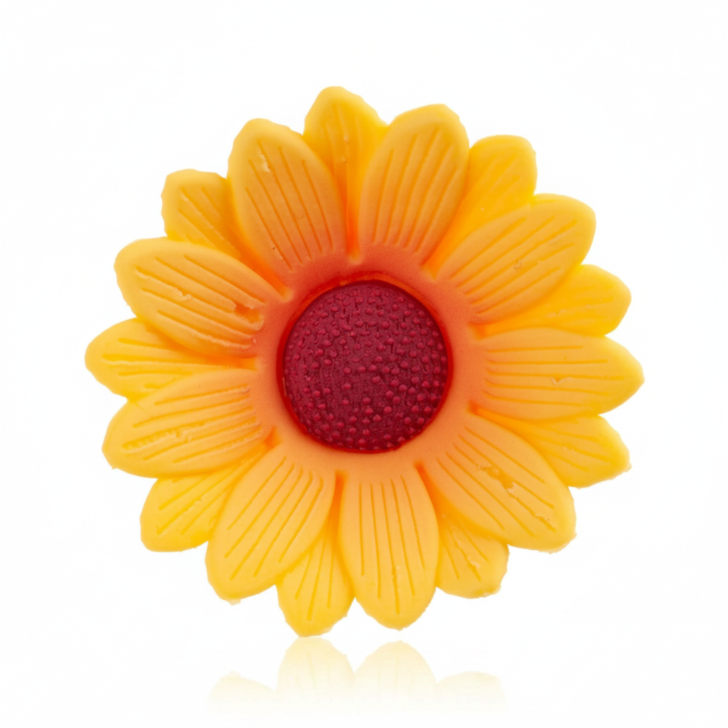 Fiore margherita giallo decorativo di zucchero 12pz| DEKORA Dekora