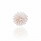 Fiore decorativo pomponi di cialda bianco 12pz| DEKORA Dekora