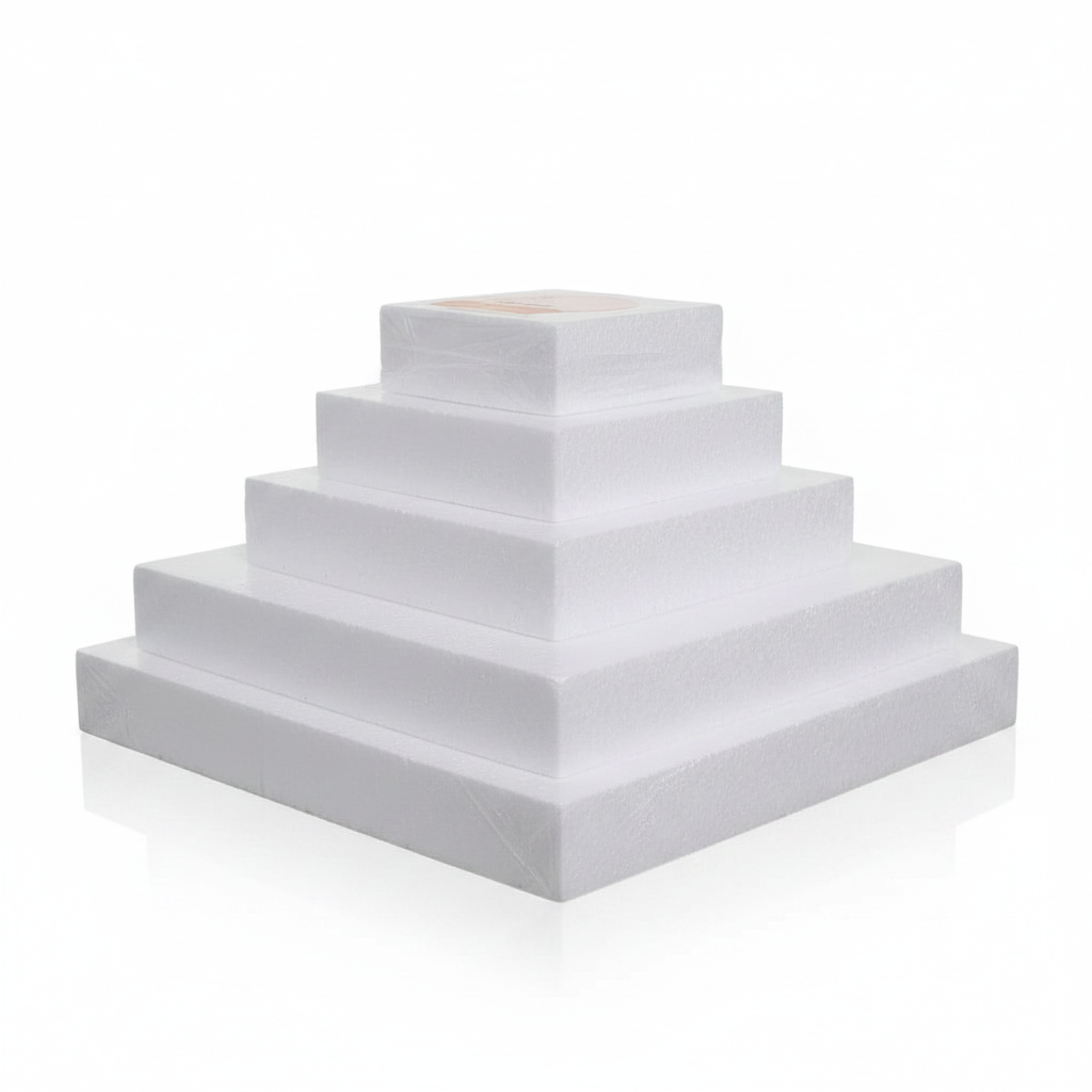 Base quadrata in polistirolo altezza 5cm| P2 CREAZIONI P2 Creazioni