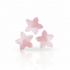 Fiori decorativi mini fiori di cialda rosa 400pz| DEKORA Dekora