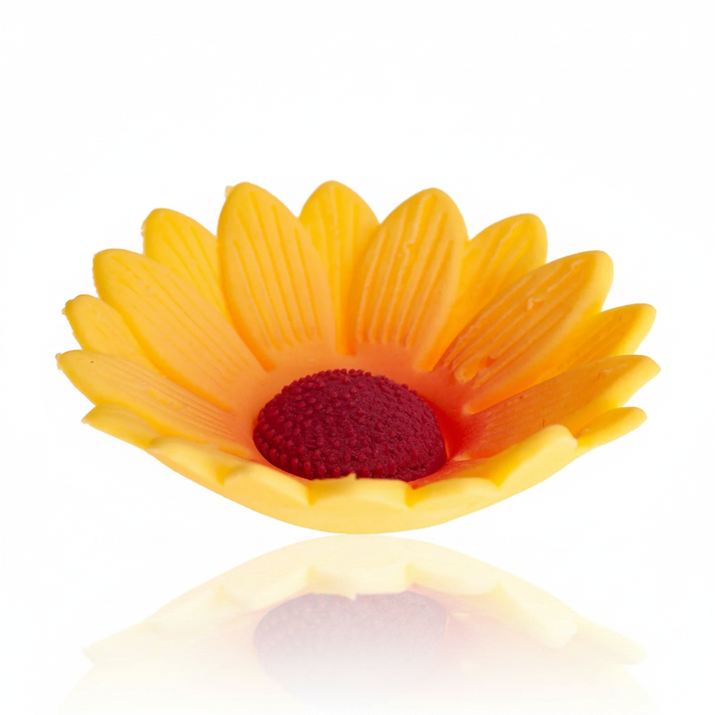 Fiore margherita giallo decorativo di zucchero 12pz| DEKORA Dekora