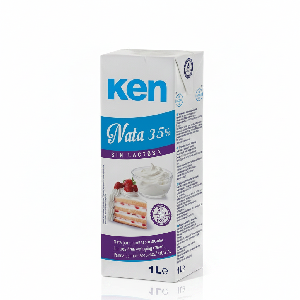 Panna Nata 35 % senza lattosio per dolci 1Lt| KEN KEN