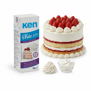 Panna Nata 35 % senza lattosio per dolci 1Lt| KEN