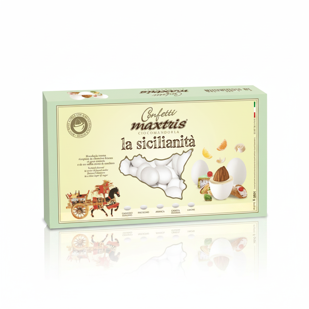 Confetti Ciocomandorla Gusti Vari 1 kg| MAXTRIS Maxtris