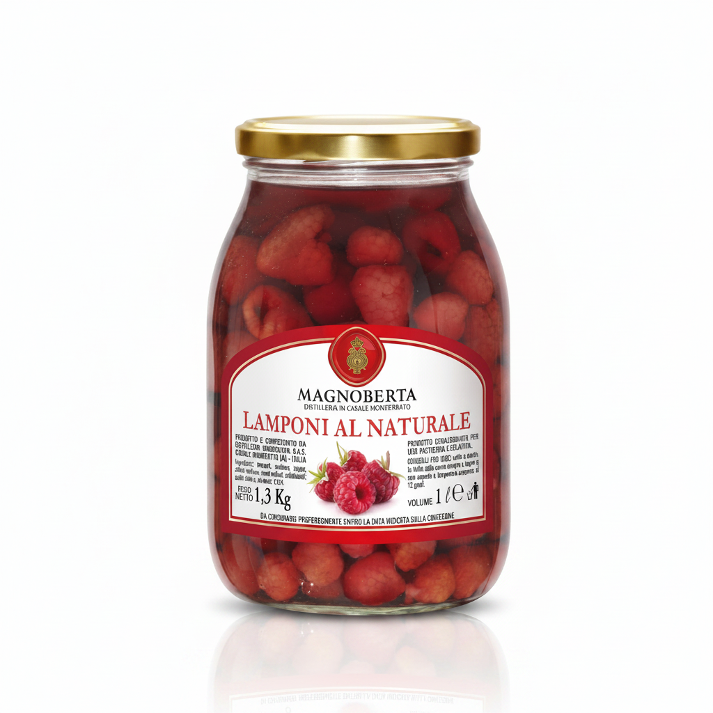 Lamponi al naturale 1.3 Kg| MAGNOBERTA Magnoberta