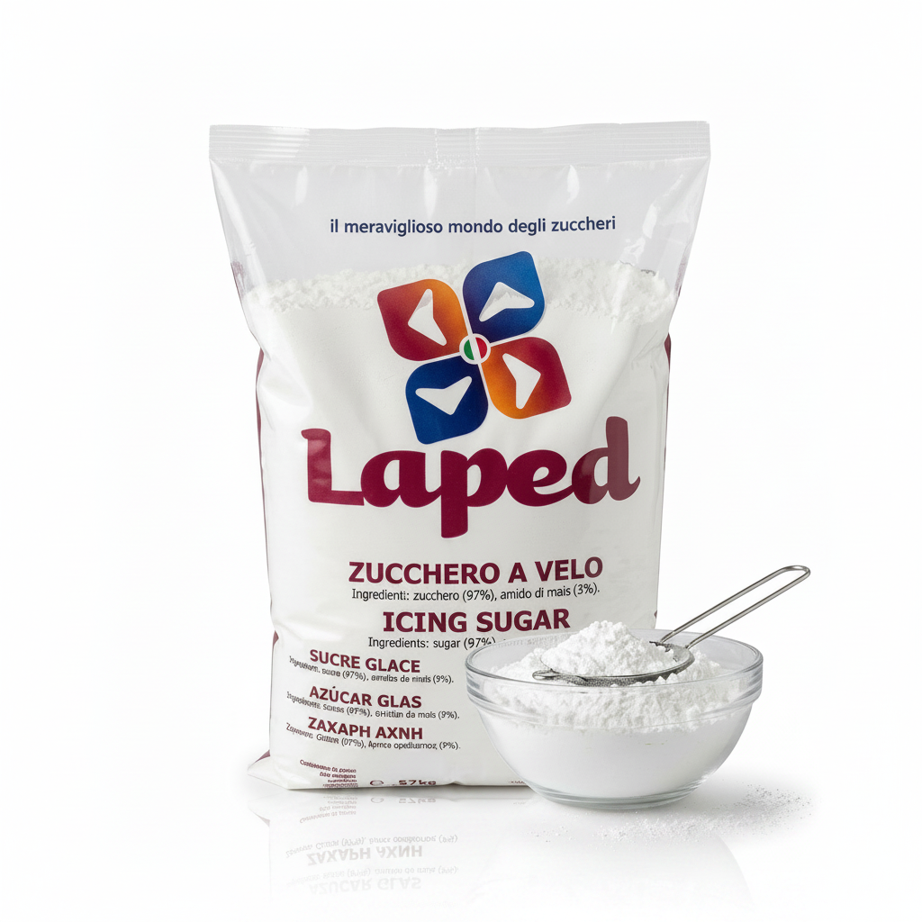 Zucchero a velo neutro 5Kg| LAPED Laped