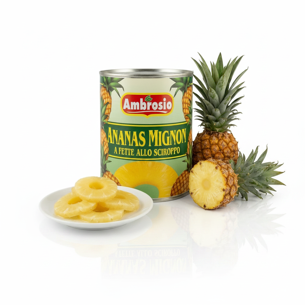 Ananas mignon a fette 830gr | AMBROSIO Ambrosio