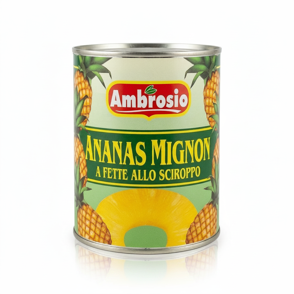 Ananas mignon a fette 830gr | AMBROSIO Ambrosio