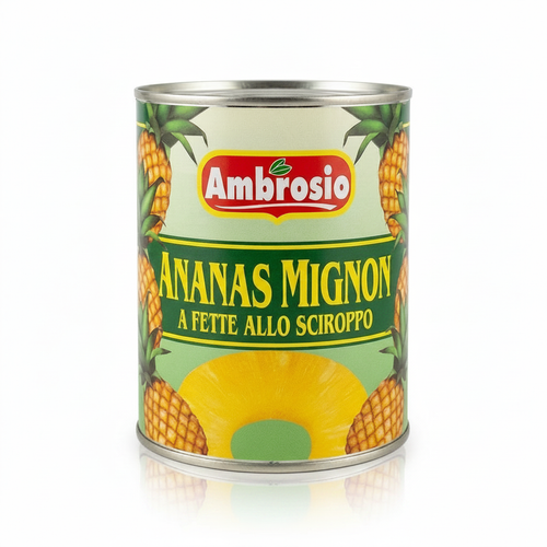 Ananas mignon a fette 830gr | AMBROSIO Ambrosio