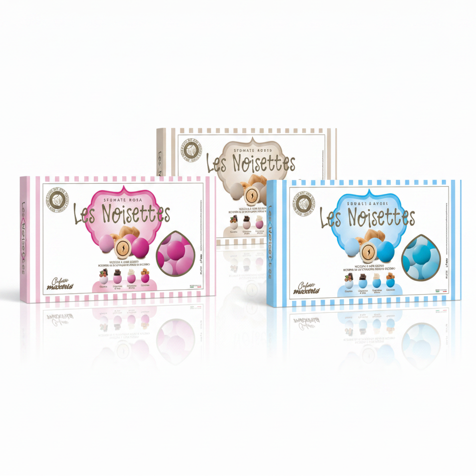 Confetti Les noisettes sfumati 1kg| MAXTRIS Maxtris