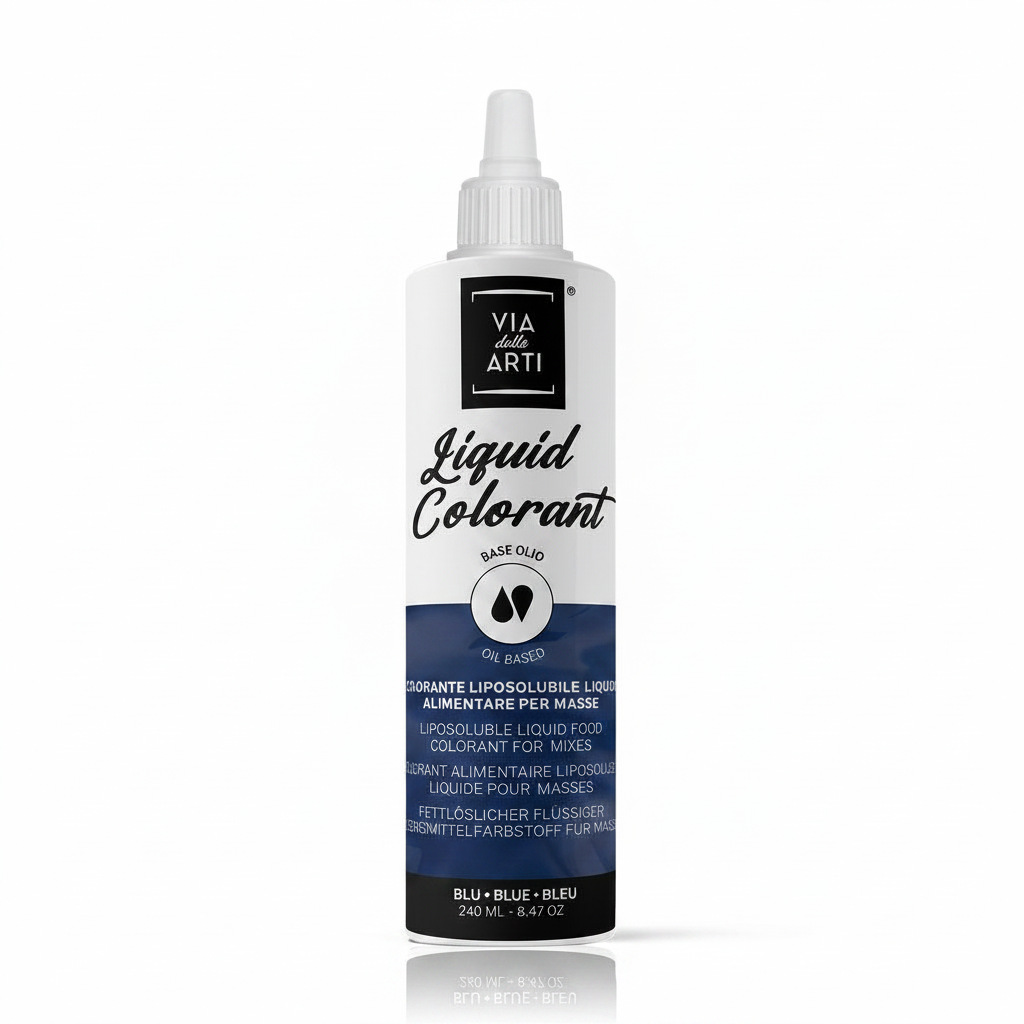 Colorante Alimentare Liquido base olio 240gr| VIA DELLE ARTI Via delle Arti