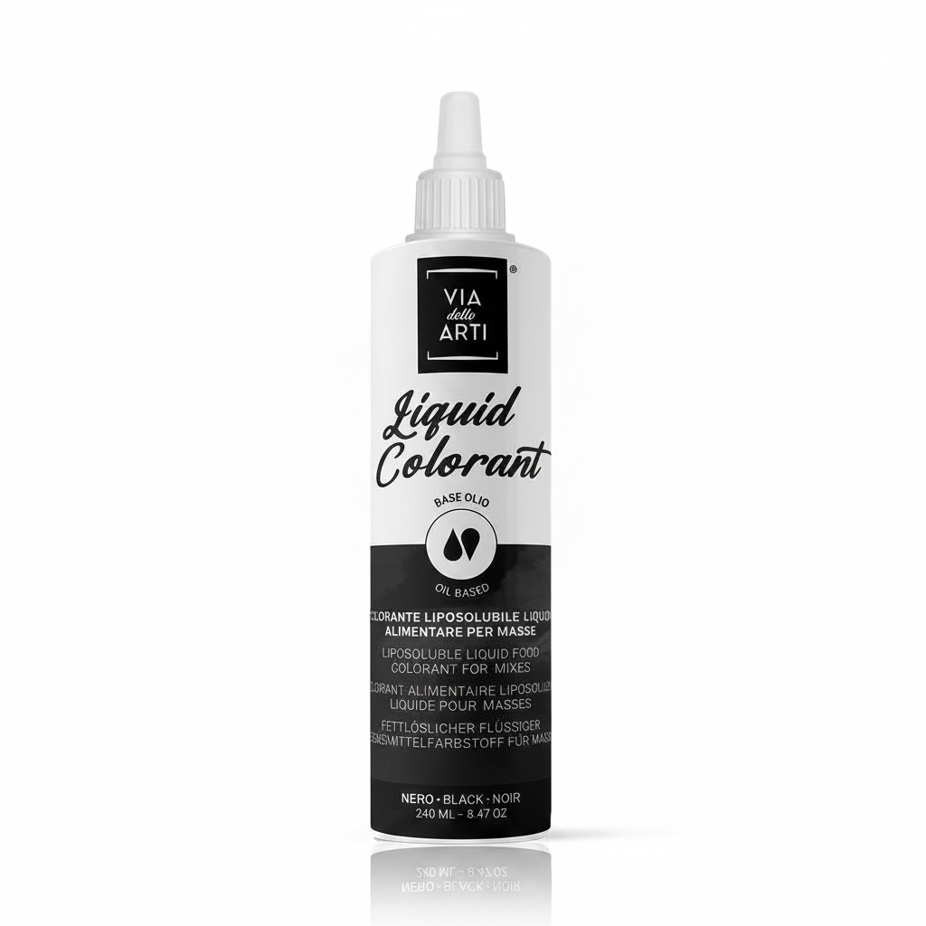 Colorante Alimentare Liquido base olio 240gr| VIA DELLE ARTI Via delle Arti