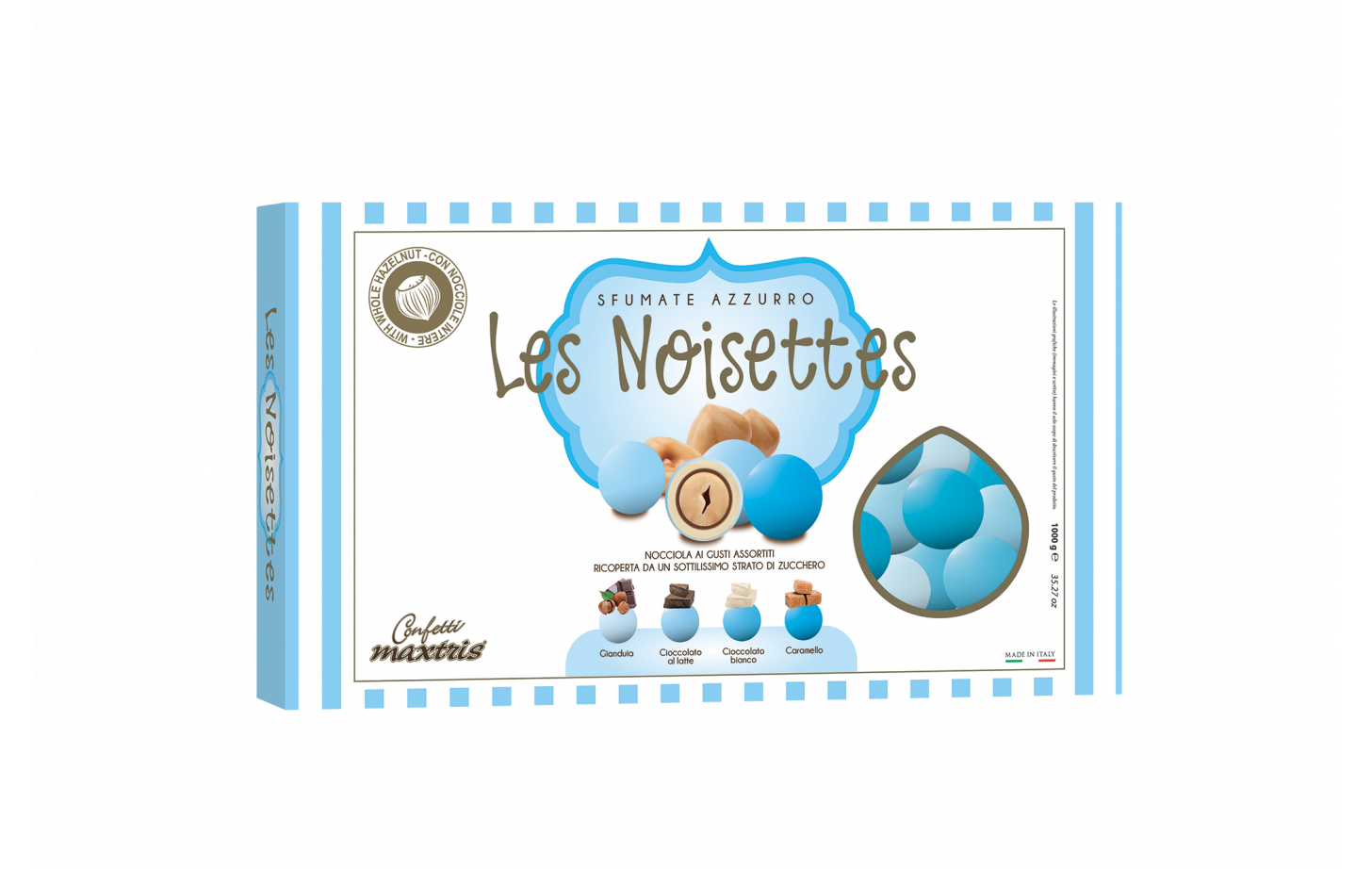 Confetti Les noisettes sfumati 1kg| MAXTRIS Maxtris