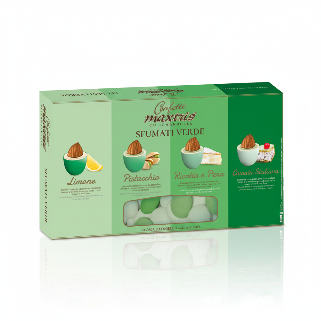 Confetti Ciocomandorla Sfumati 1kg| MAXTRIS Maxtris