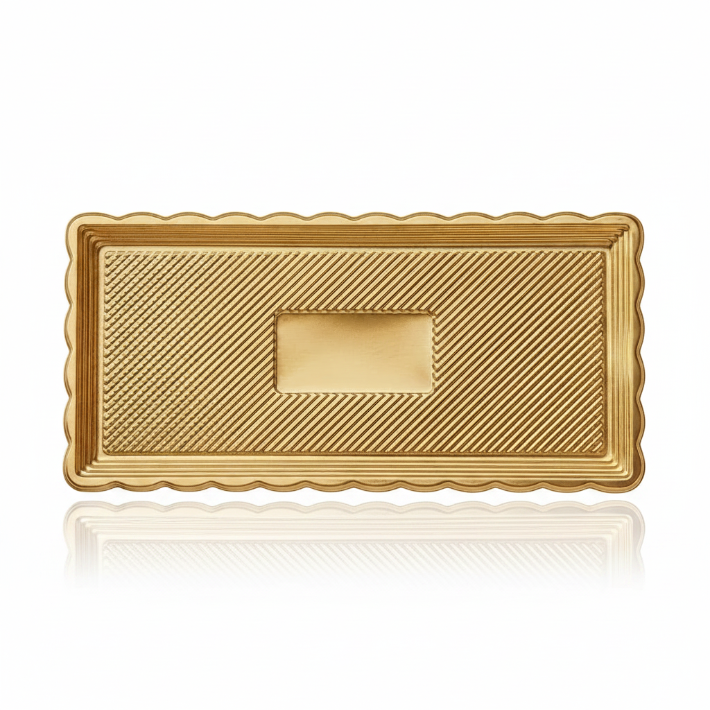 Medoro rettangolare oro 100pz| ALCAS Alcas