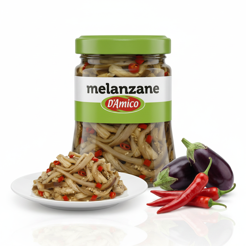 Melanzane a Filetti in Olio 1,550kg | D'AMICO D'Amico