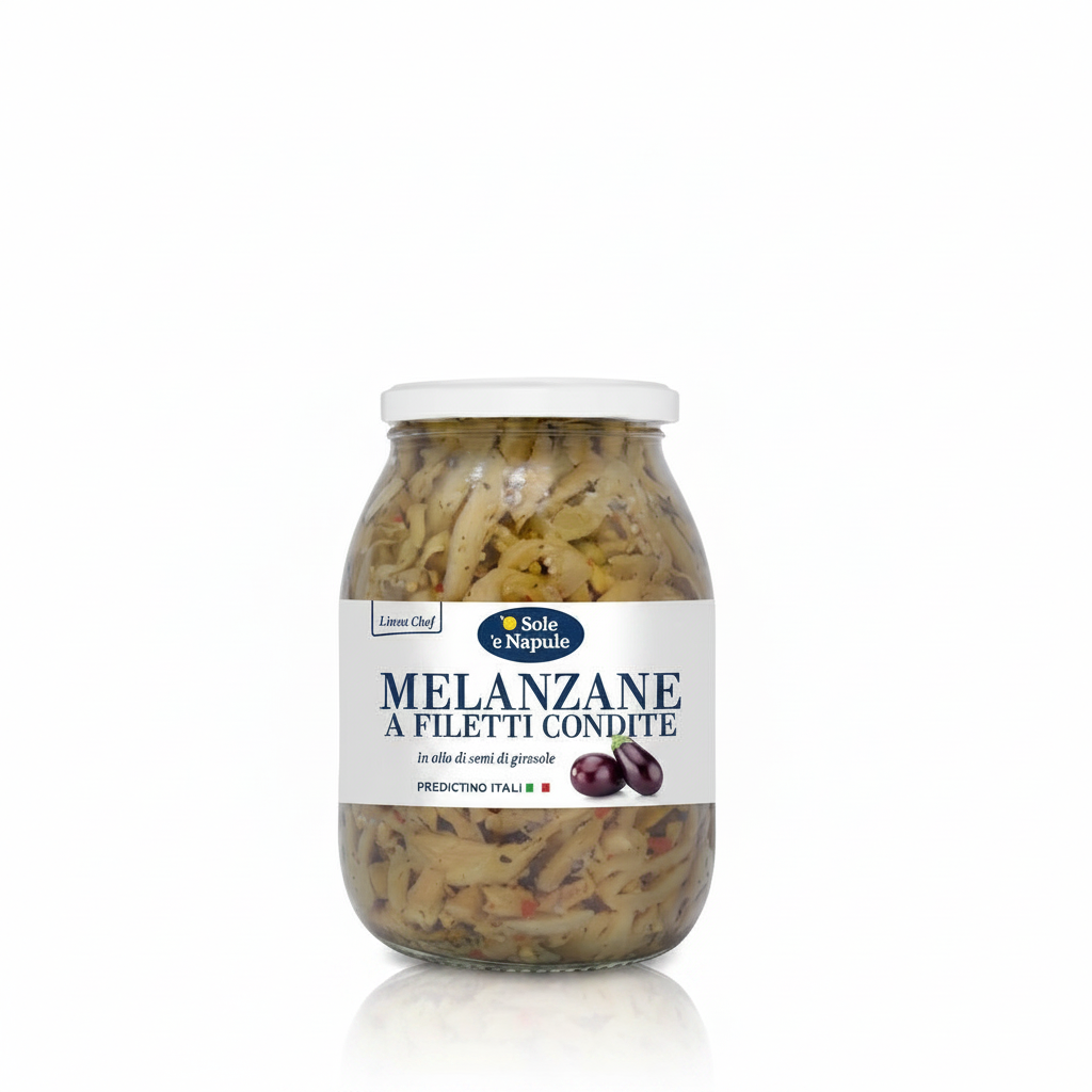 Melanzane a filetti condite 2.9Kg | 'O SOLE 'E NAPULE 'O Sole 'e Napule