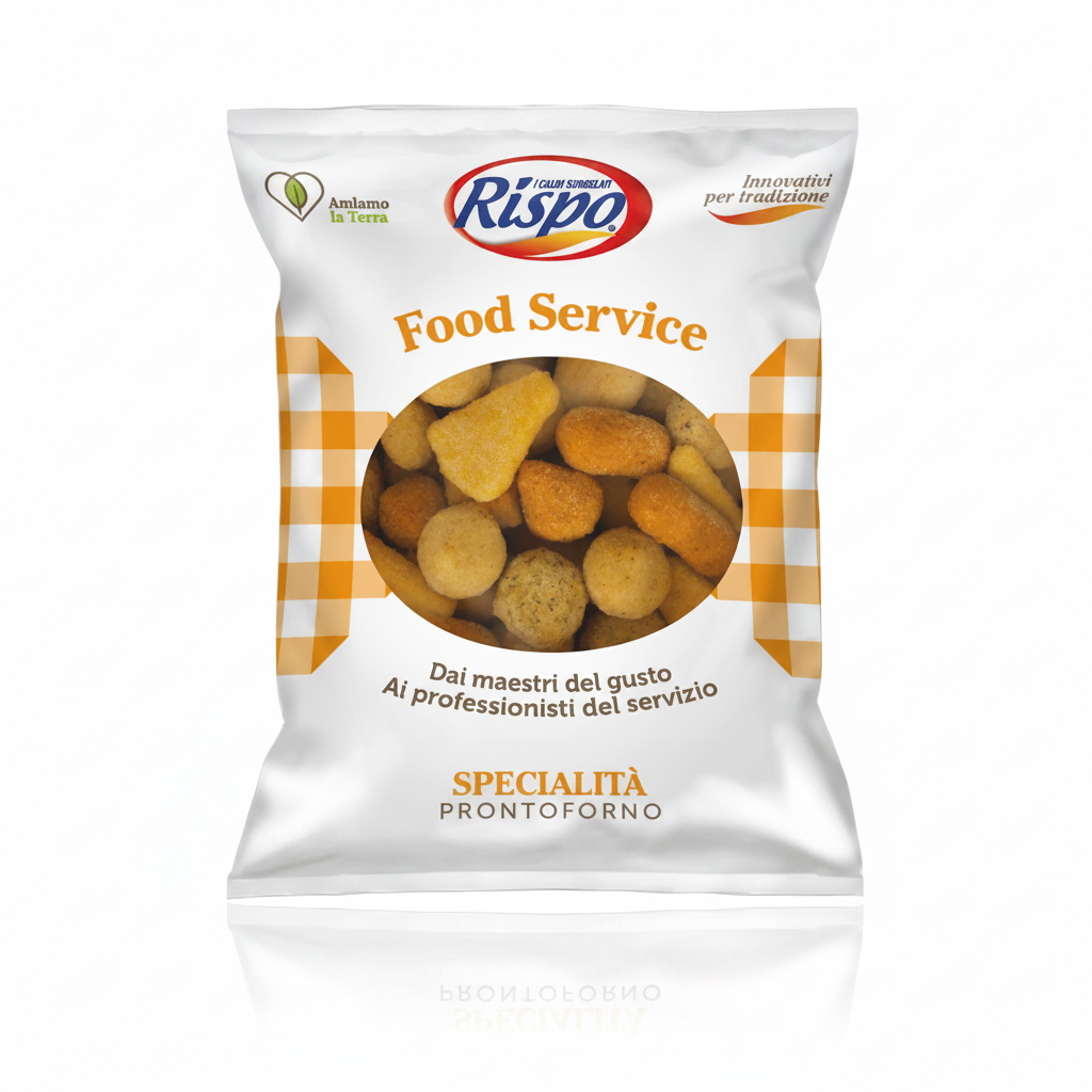 Misto Napoli Assortimento Fritti Napoletani Mignon surgelati 25gr 2.5kg | RISPO Rispo
