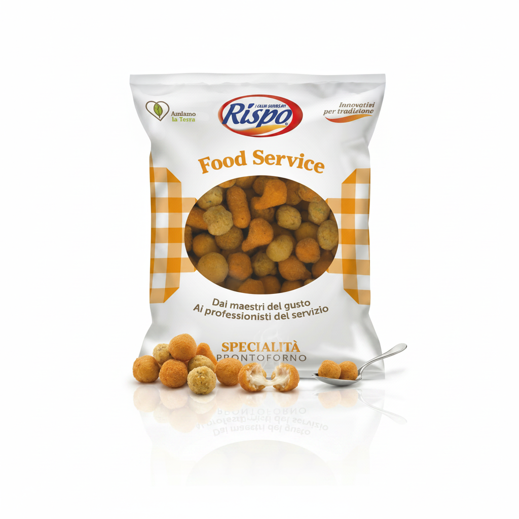 Cocktail micro Assortimento Rosticceria / Fritti in formato Micro surgelati 2.5kg | RISPO Rispo