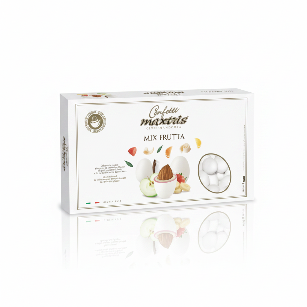 Confetti Ciocomandorla gusto frutta 1Kg| MAXTRIS Maxtris