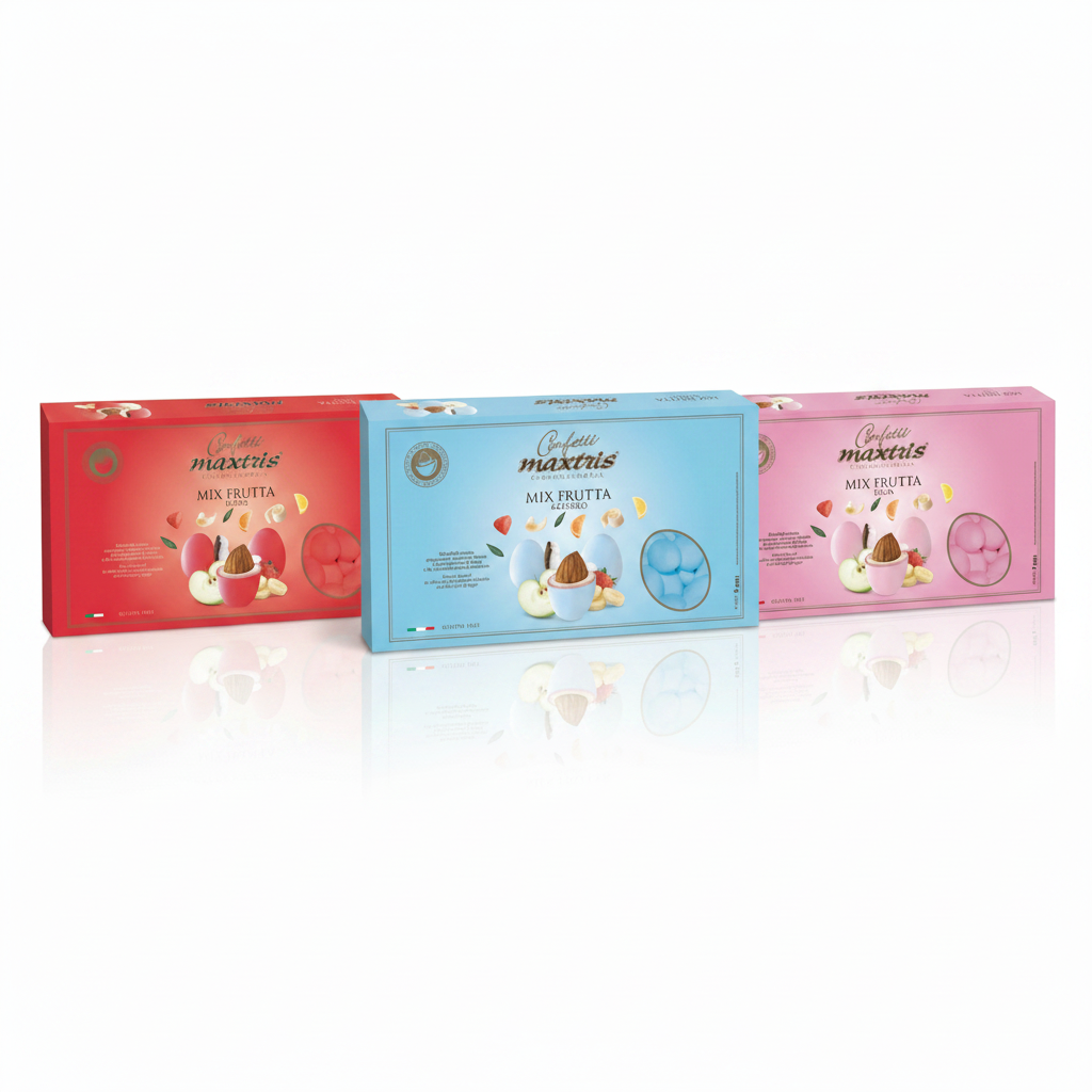 Confetti Ciocomandorla gusto frutta 1Kg| MAXTRIS Maxtris