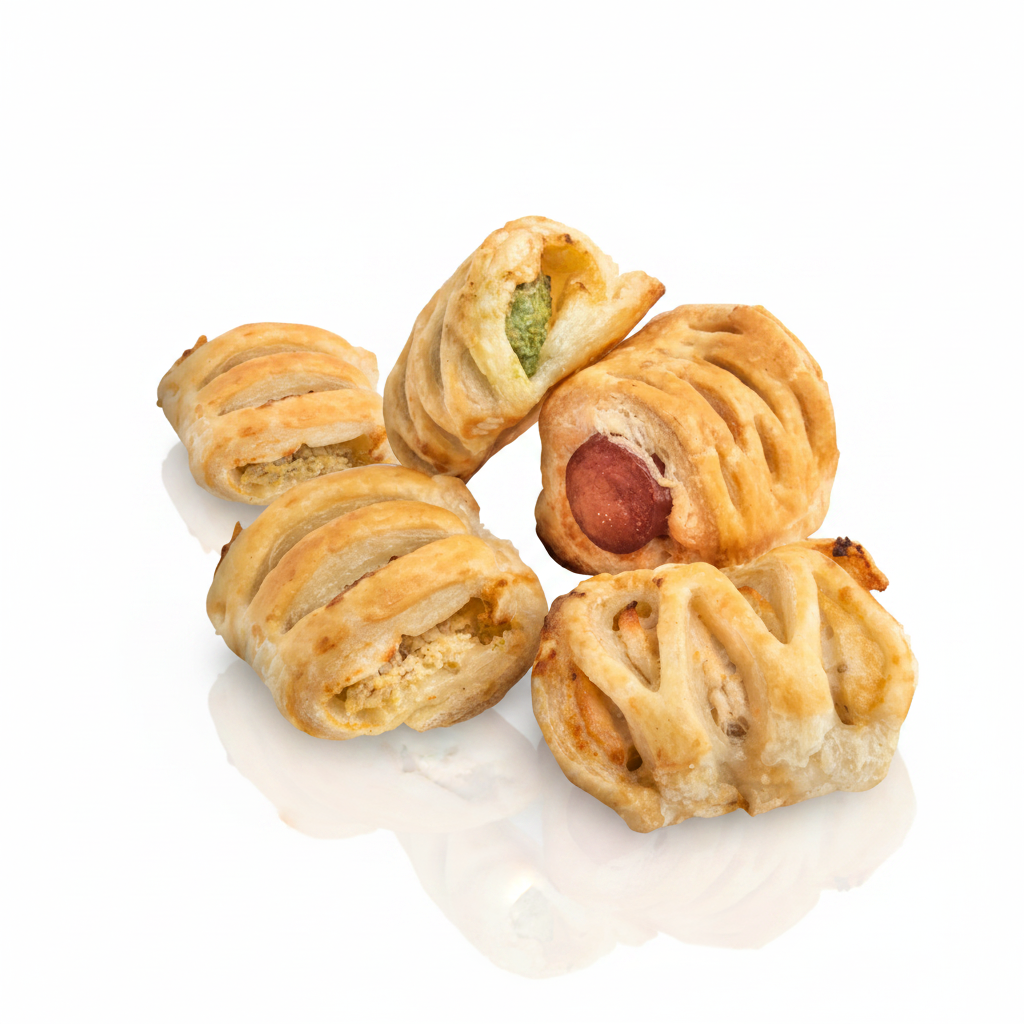 Rustici mignon surgelati 5 gusti assortiti 25-27grx6kg | PAC GEL Pac Gel