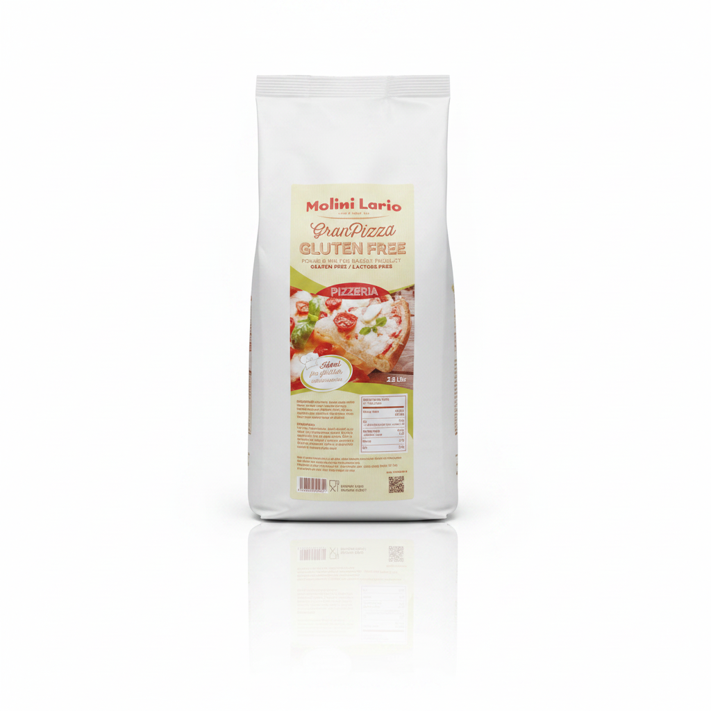 Preparato per pizza senza glutine 1Kg| MOLINI LARIO Molini Lario