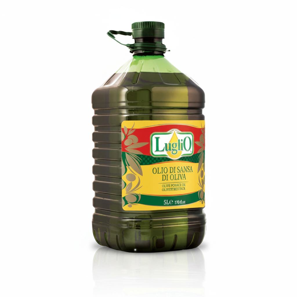 Olio di sansa di oliva dama pet 5lt| LUGLIO Luglio