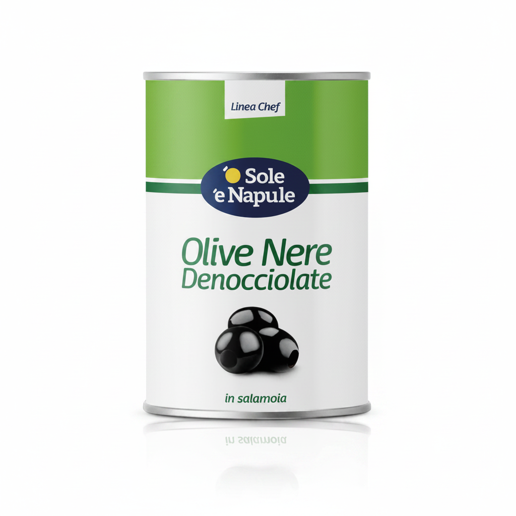 Olive nere denocciolate 4.05Kg| 'O SOLE 'E NAPULE 'O Sole 'e Napule