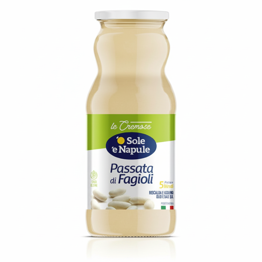 Vellutata di fagioli vetro 350gr| 'O SOLE 'E NAPULE 'O Sole 'e Napule