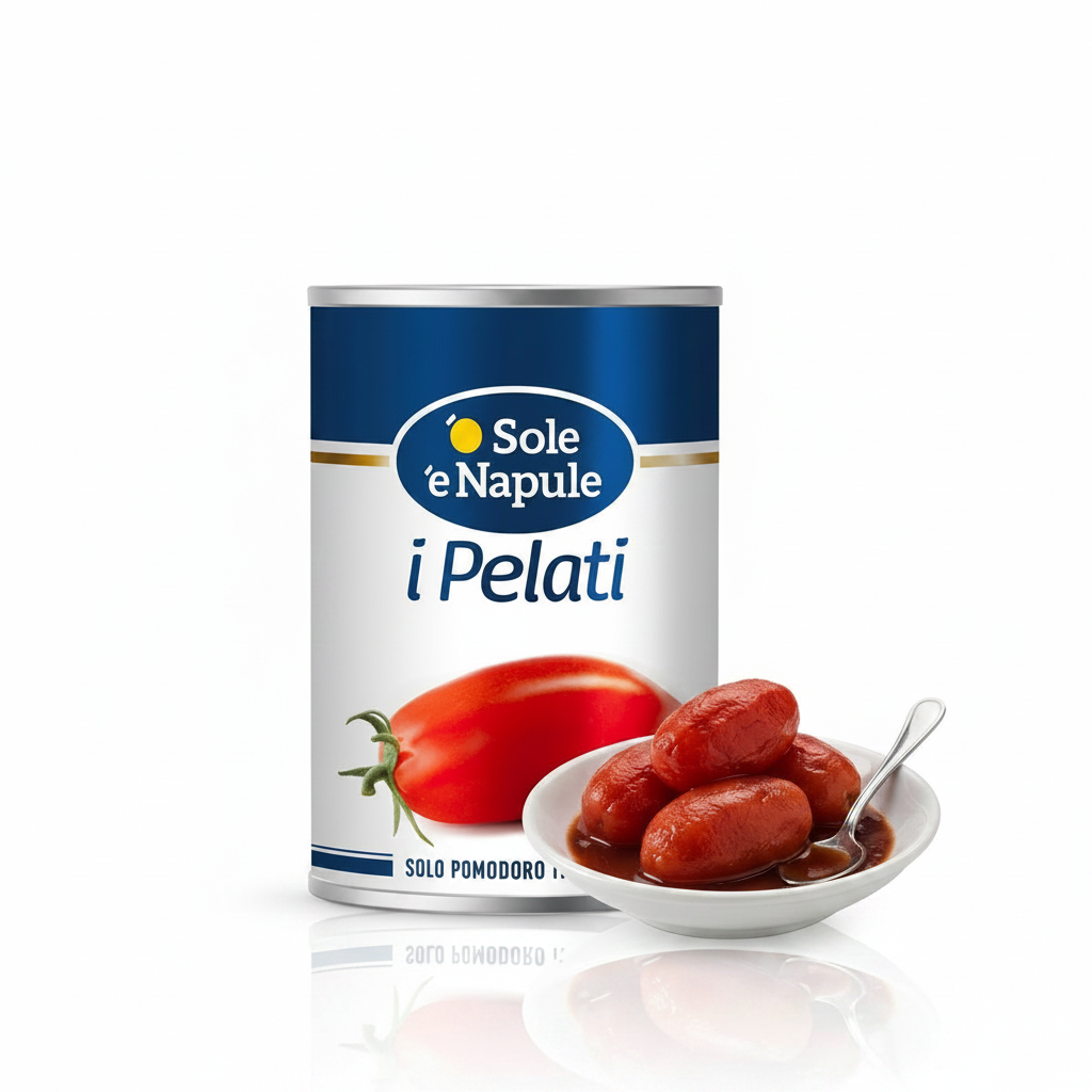 Pomodori Pelati 400gr 12 pz | 'O SOLE 'E NAPULE 'O Sole 'e Napule