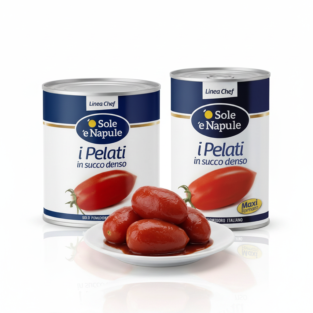 Pomodori pelati salsati extraquality | 'O SOLE 'E NAPULE 'O Sole 'e Napule