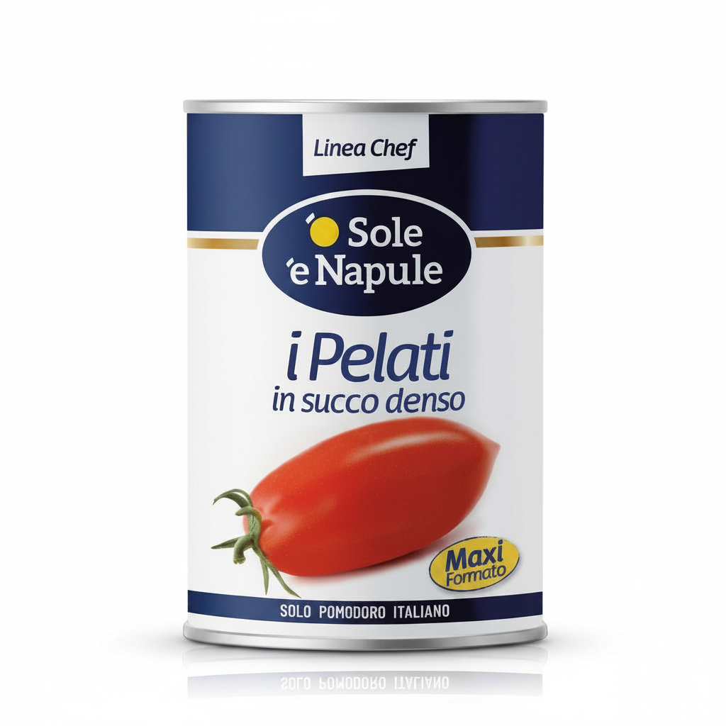 Pomodori pelati salsati extraquality | 'O SOLE 'E NAPULE 'O Sole 'e Napule