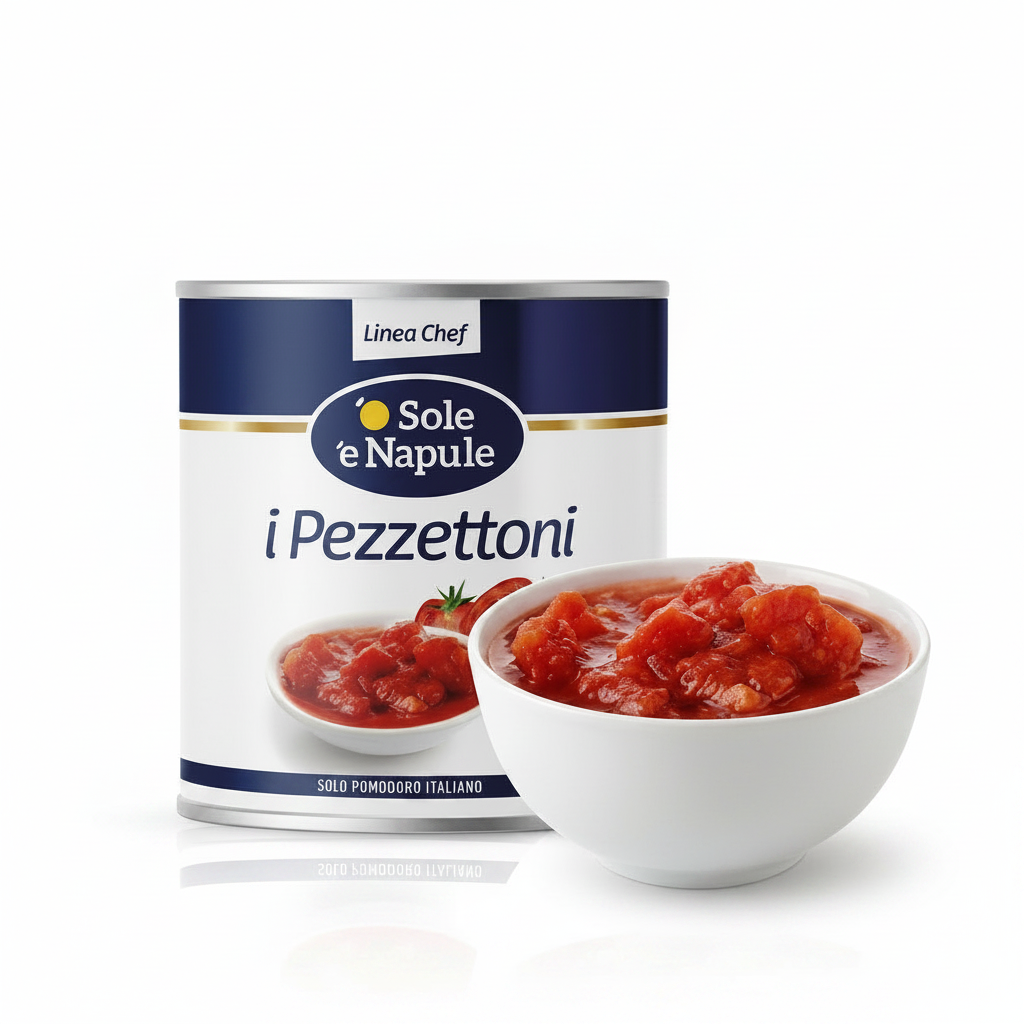 I Pezzettoni Linea Chef 2.5Kg| 'O SOLE 'E NAPULE 'O Sole 'e Napule