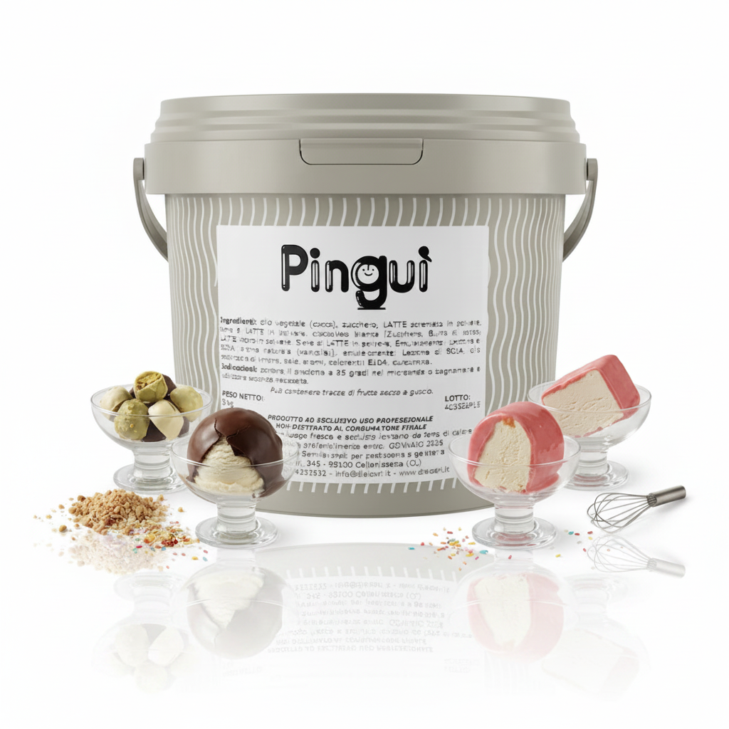 Pinguì Coperture per gelato 3Kg | DISIO Disio