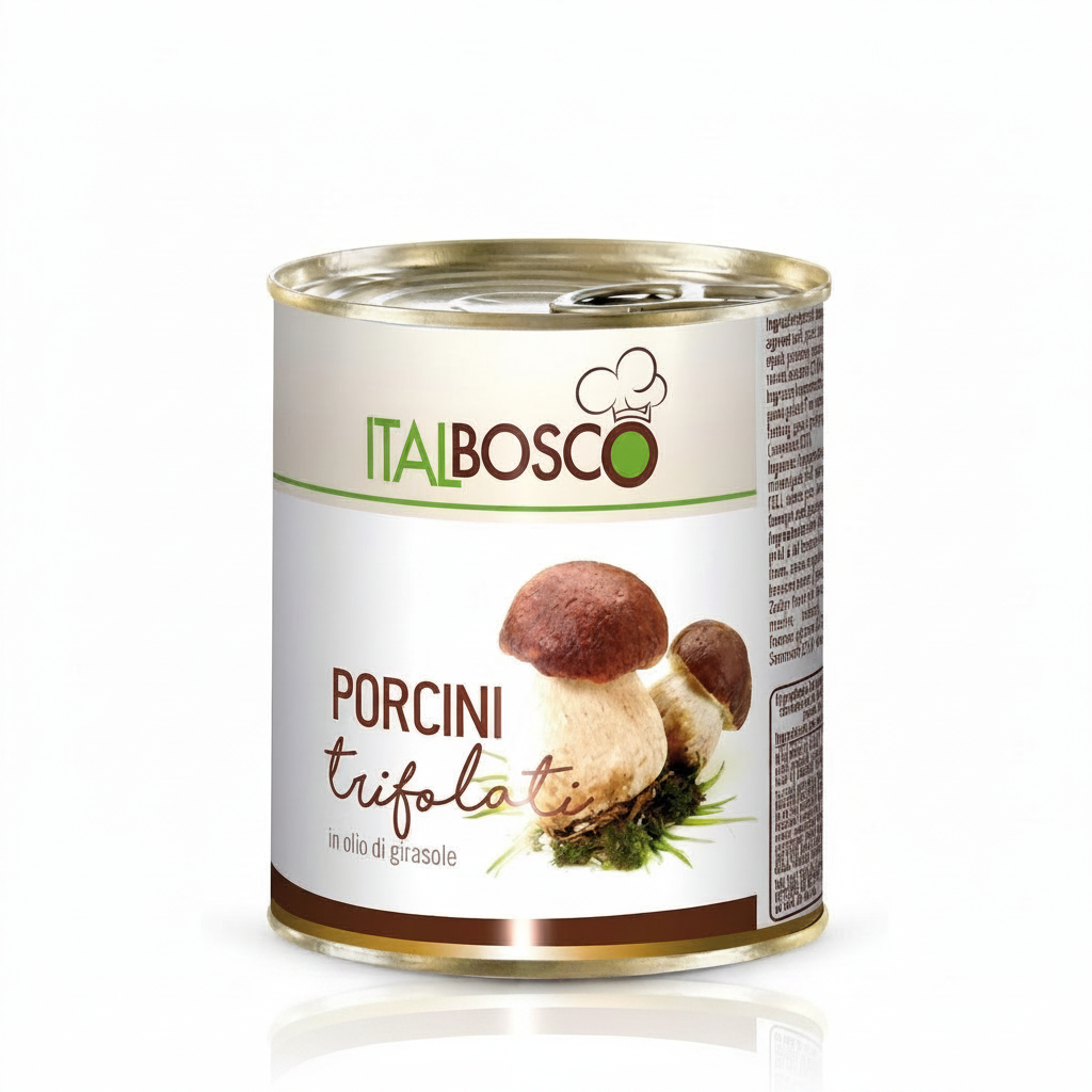 Funghi misti con porcini trifolati 800gr| 'O SOLE 'E NAPULE 'O Sole 'e Napule