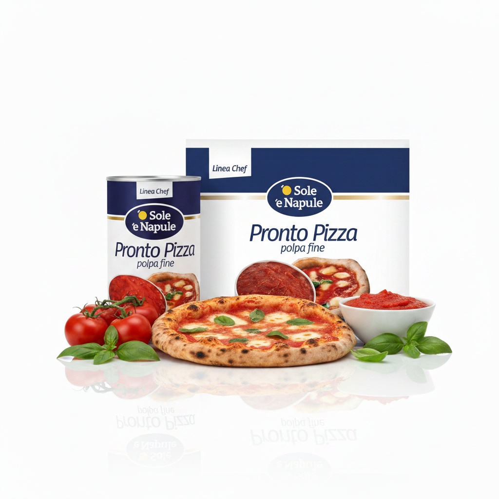 Pomodoro Polpa pronto pizza Linea Chef | 'O SOLE 'E NAPULE 'O Sole 'e Napule