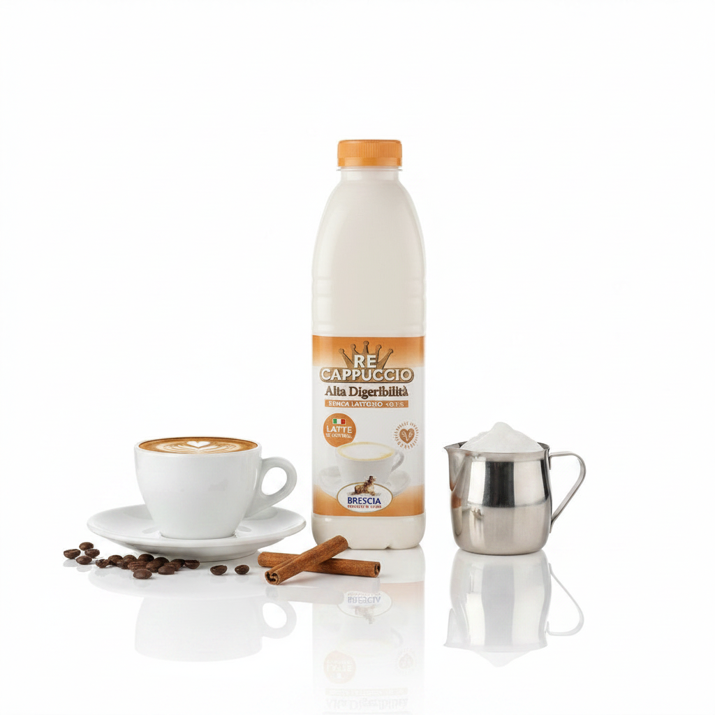 Latte Re Cappuccio UHT Senza Lattosio | CENTRALE DEL LATTE BRESCIA Centrale del Latte Brescia