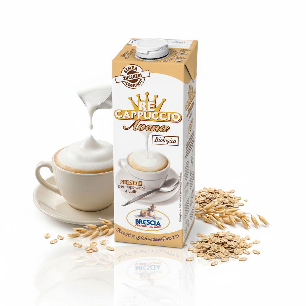 Latte Re Cappuccio Avena 1 lt | CENTRALE DEL LATTE BRESCIA Centrale del Latte Brescia