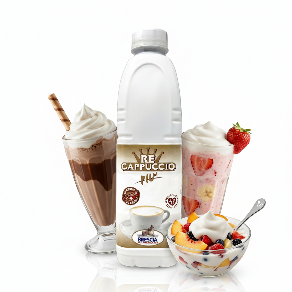 Latte Re Cappuccio Più 1Lt| CENTRALE DEL LATTE BRESCIA Centrale del Latte Brescia