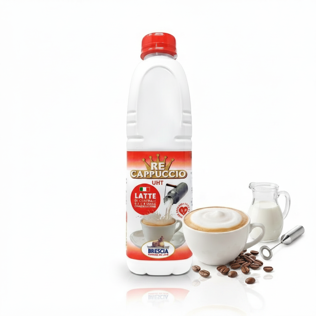 Latte Re Cappuccino intero 1 Lt| CENTRALE DEL LATTE BRESCIA Centrale del Latte Brescia