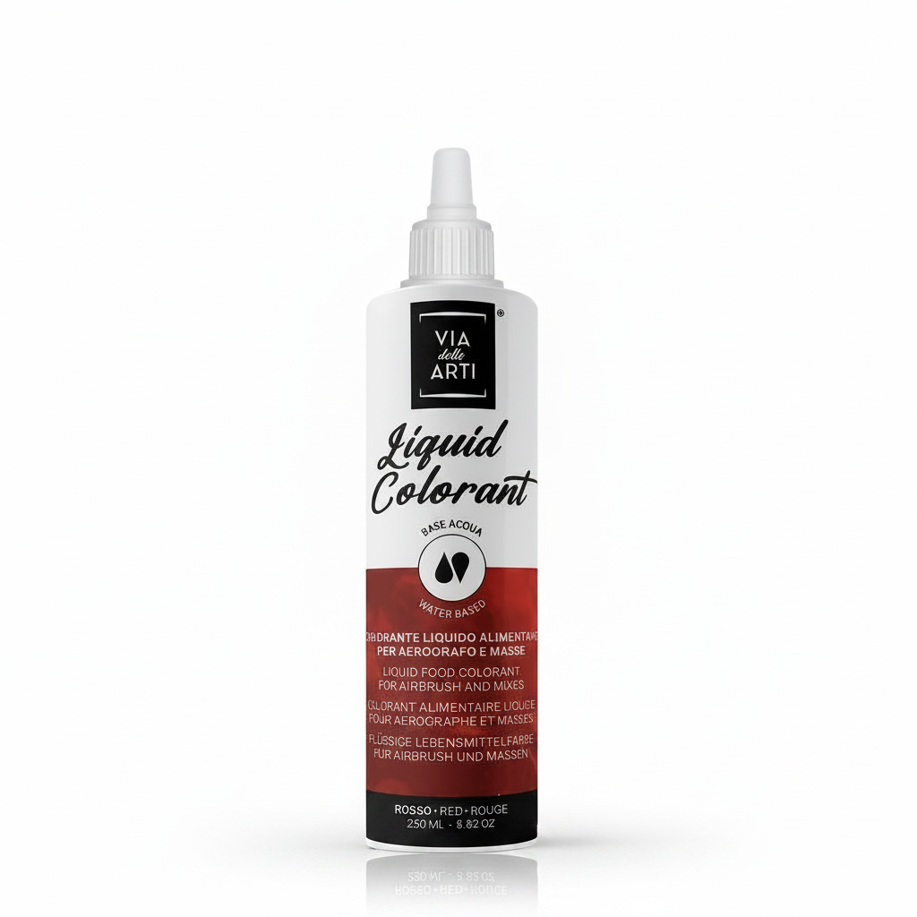 Colorante Alimentare liquido base acqua 250ml| VIA DELLE ARTI Via delle Arti