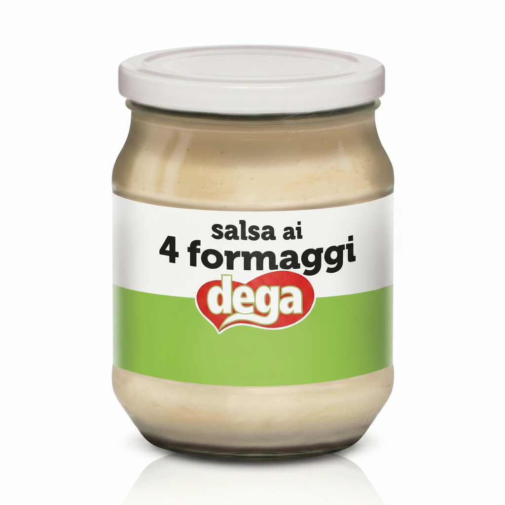 Salsa ai 4 formaggi 540gr|DEGA Dega