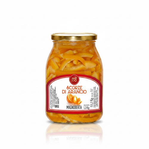 Arancio scorze/filetti al naturale 1,3kg| MAGNOBERTA Magnoberta
