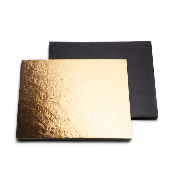 Tavolette plastificate nero/oro quadrate 10 Kg| MONTEVERDI Monteverdi