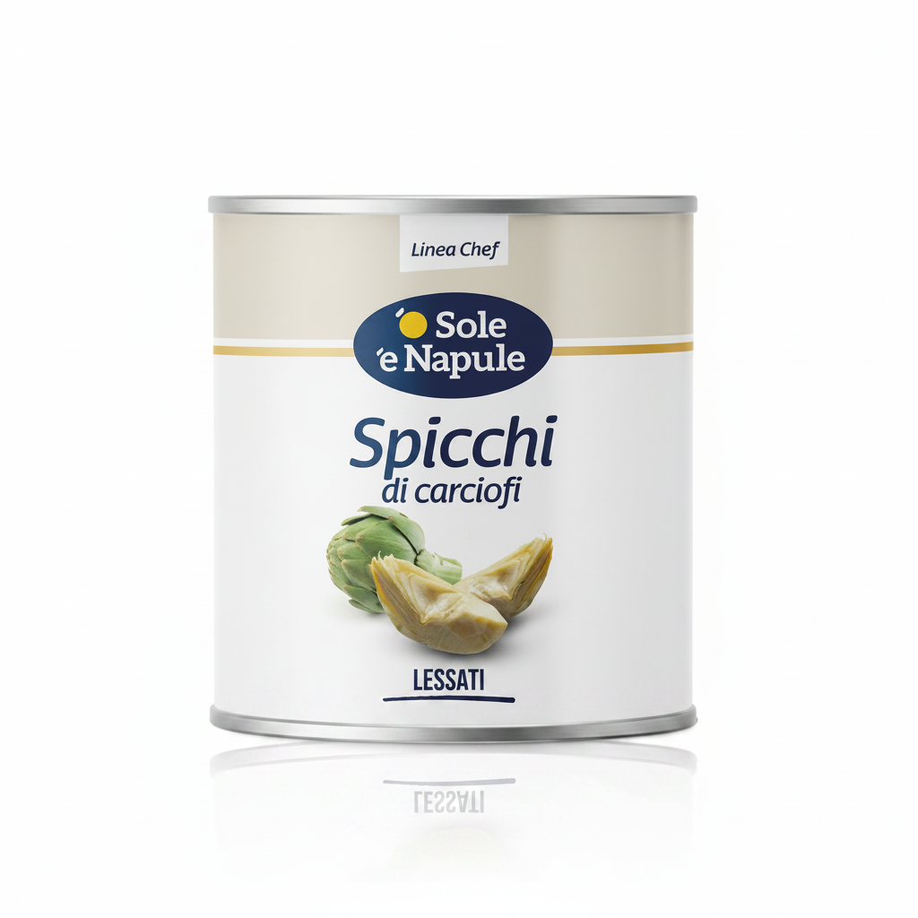 Carciofi a spicchi Linea Chef 2.6Kg |'O SOLE 'E NAPULE 'O Sole 'e Napule